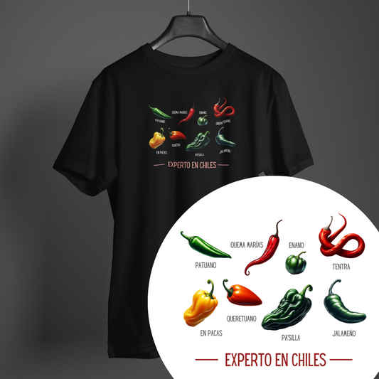 Experto En Chiles (albur) - Playera Meme