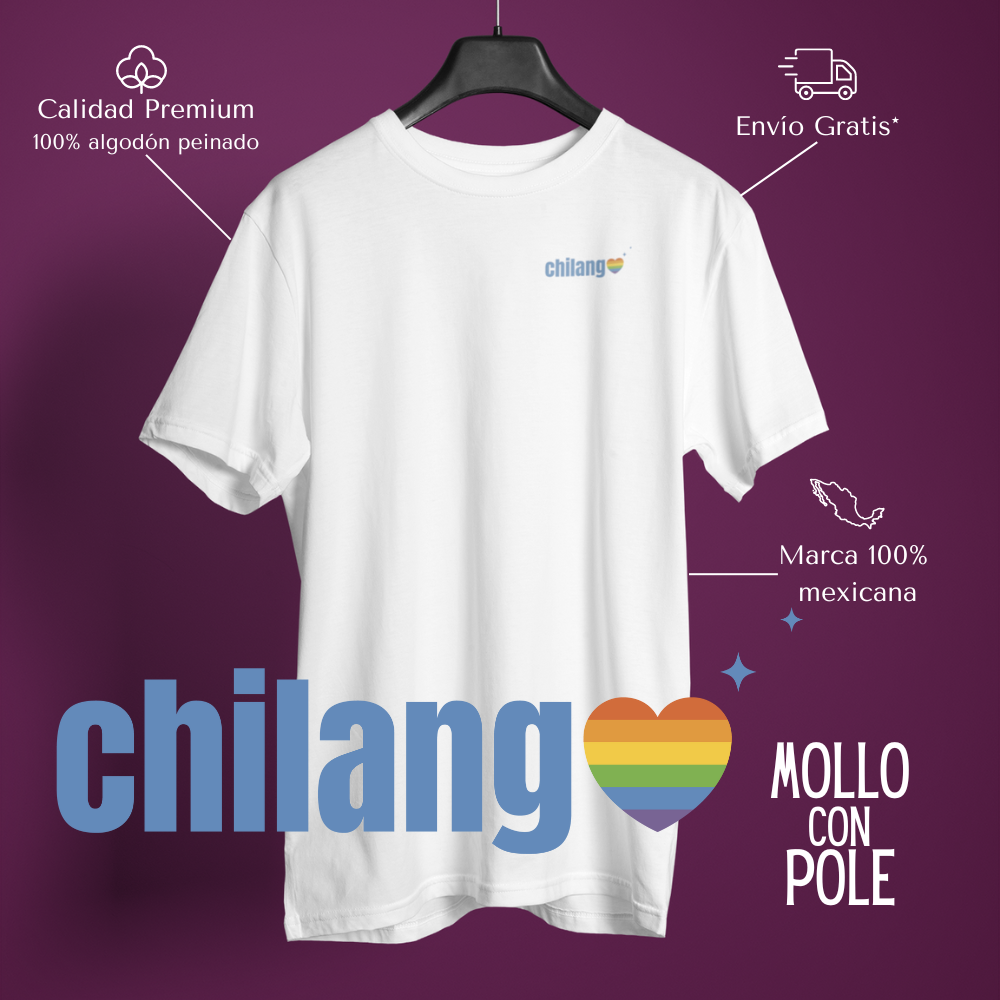 Chilango (Corazón gay) - Playera LGBTI+