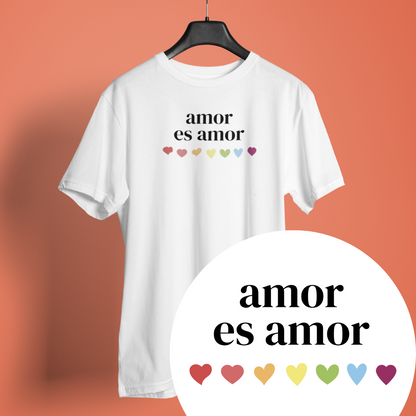 Amor Es Amor - Playera LGBTI+ / Gay