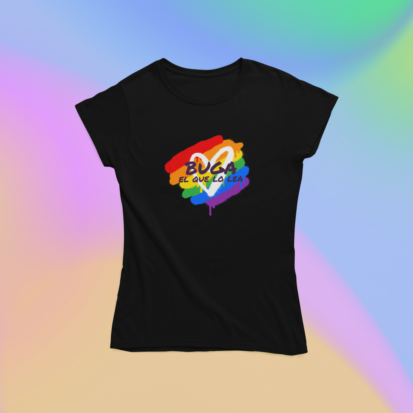 Buga El Que Lo Lea - Playera Meme LGBTI+