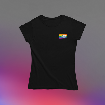 Mi Barrio Gay Me Respalda - Playera Meme