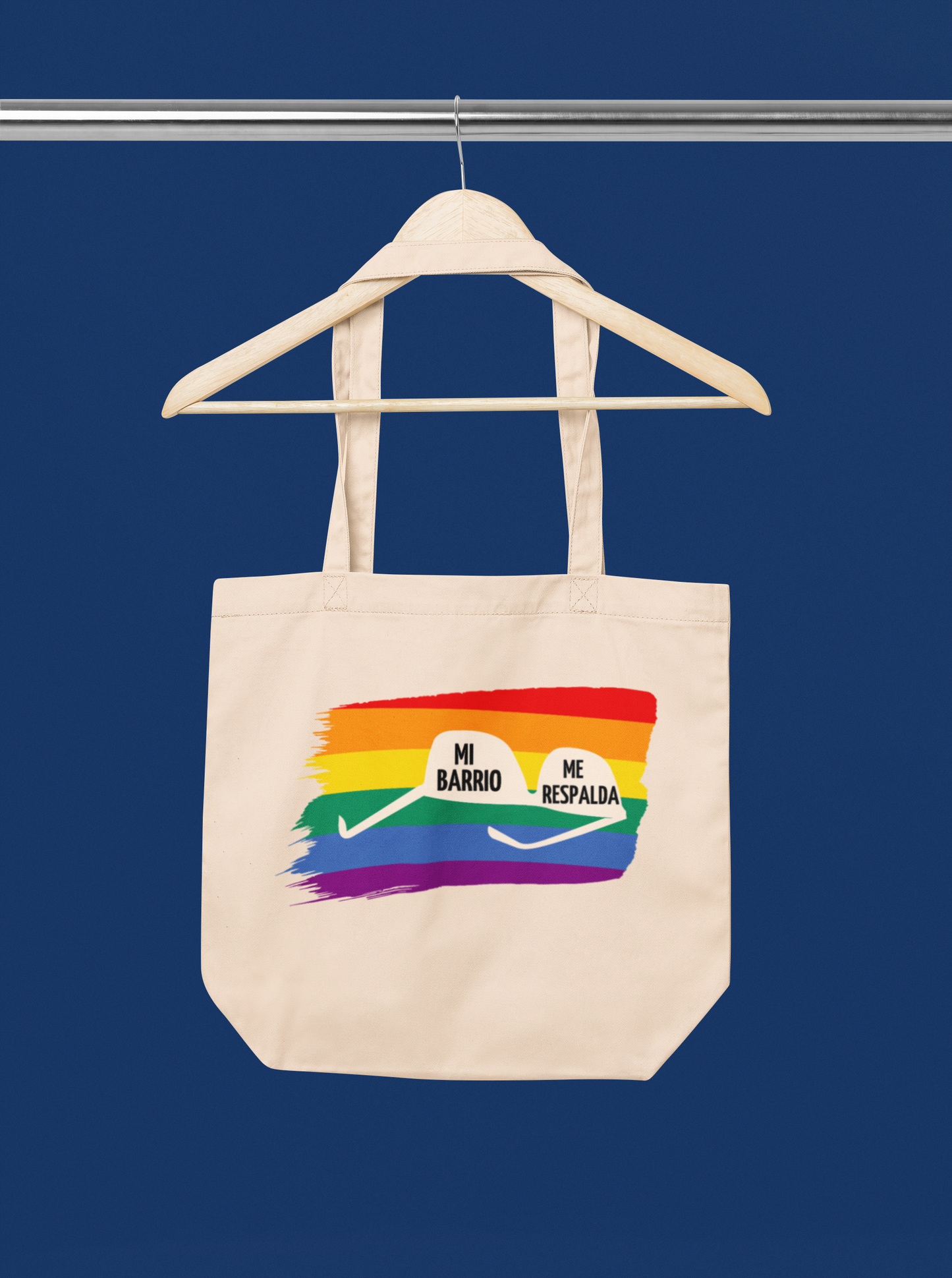 Mi Barrio Gay Me Respalda - ToteBag