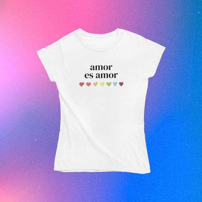 Amor Es Amor - Playera LGBTI+ / Gay