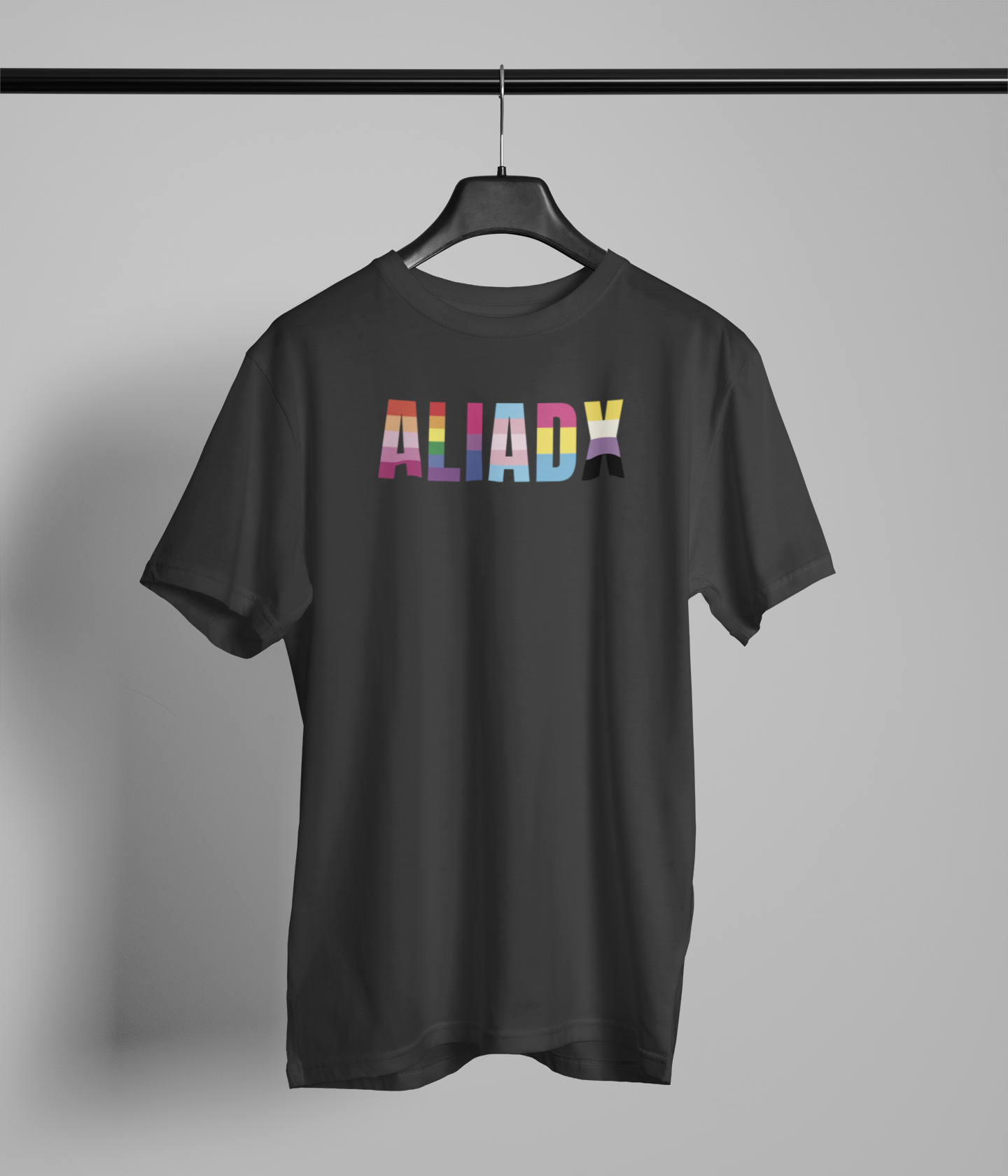 Aliadx - Playera apoyo a comunidad LGBTI+