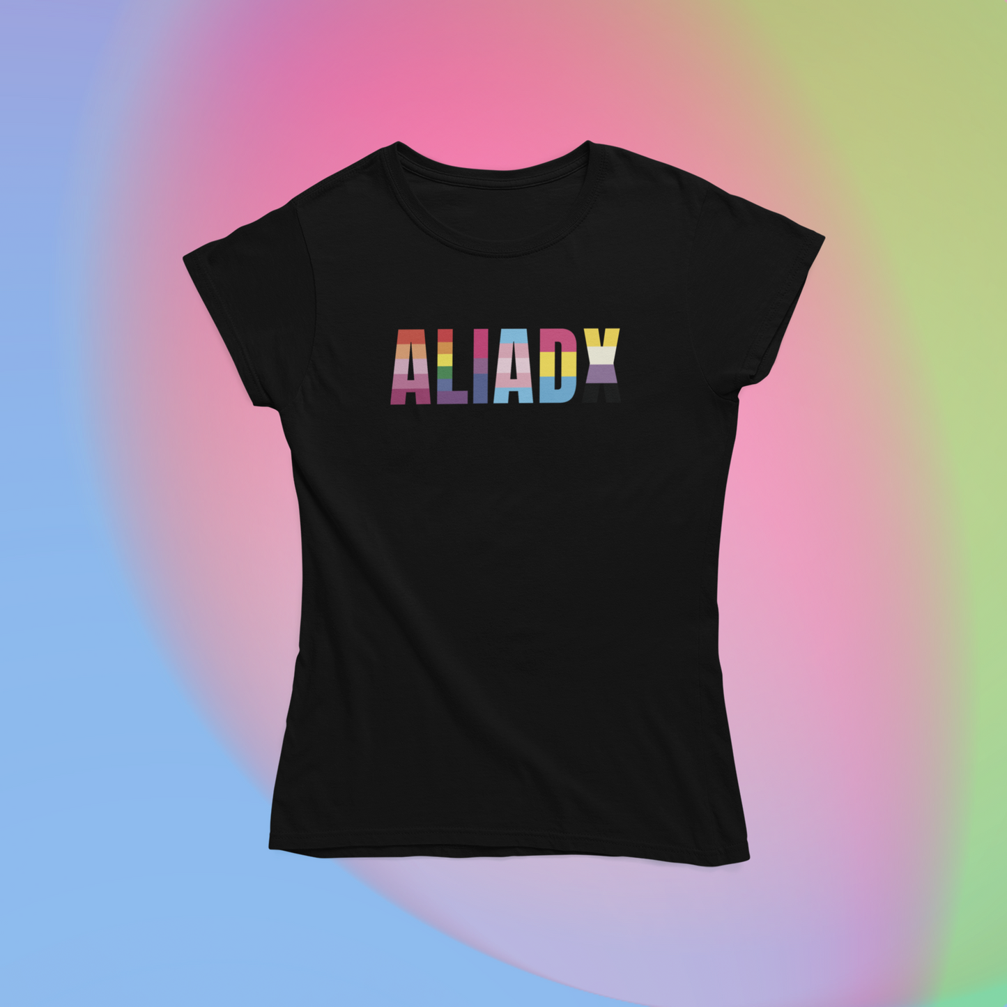 Aliadx - Playera apoyo a comunidad LGBTI+