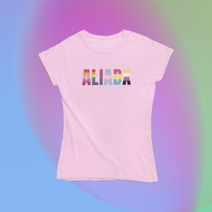 Aliadx - Playera apoyo a comunidad LGBTI+