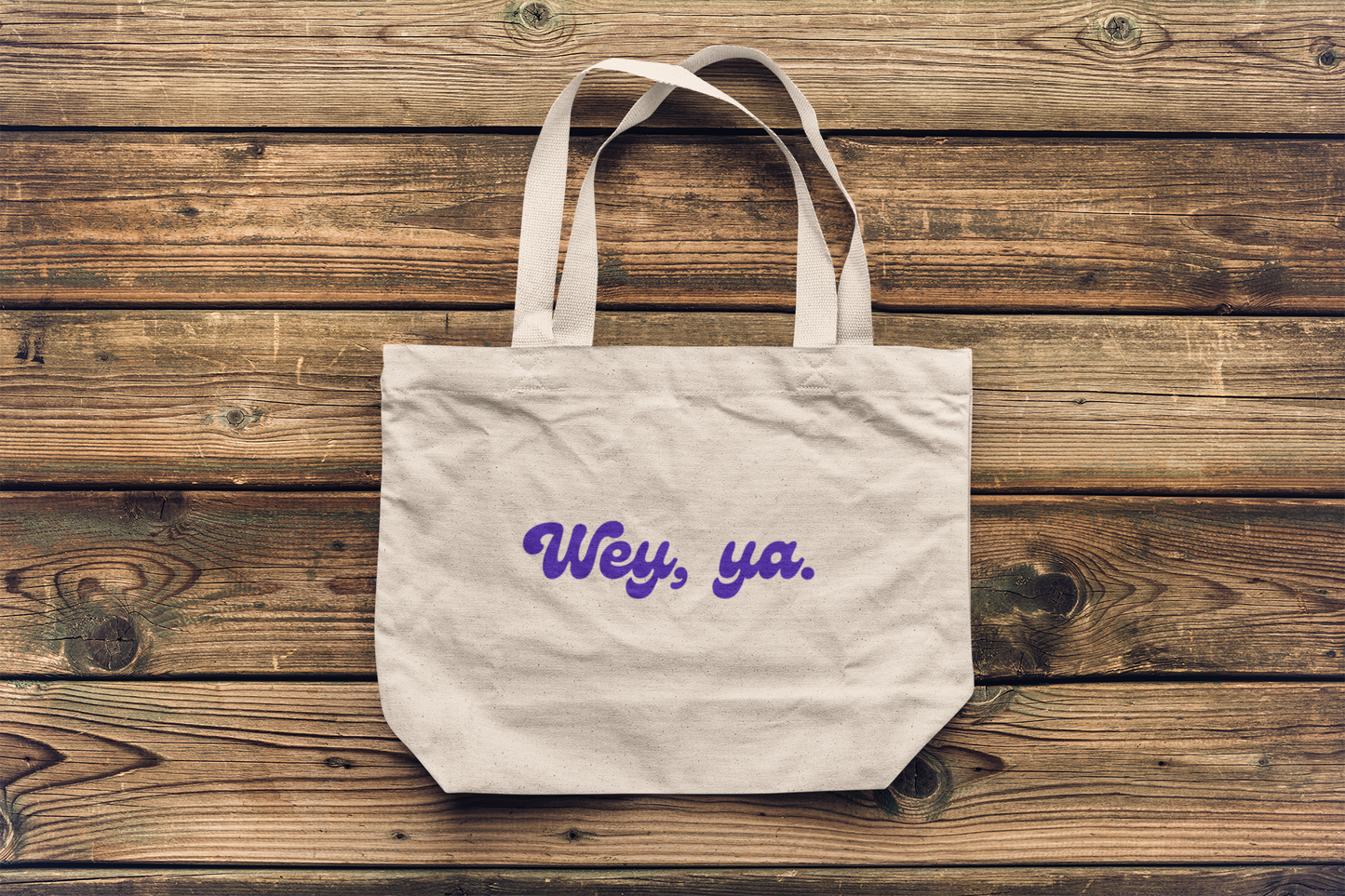 Wey, Ya. ToteBag (bolsa de tela)