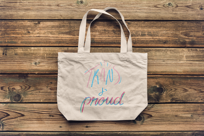 Trans and Proud - Totebag LGBTI+